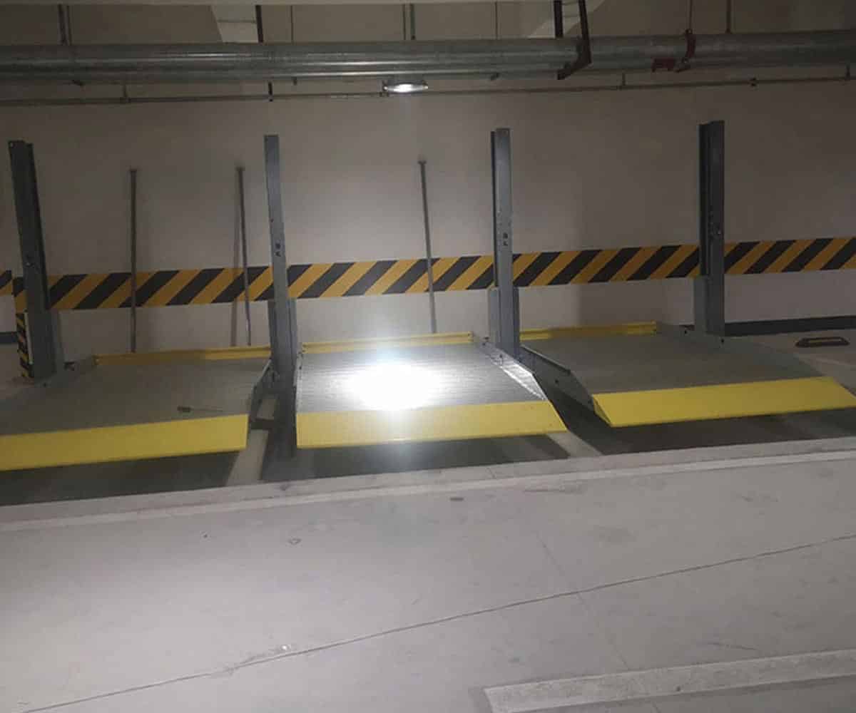 雙柱簡易升降類機械式立體車庫維保