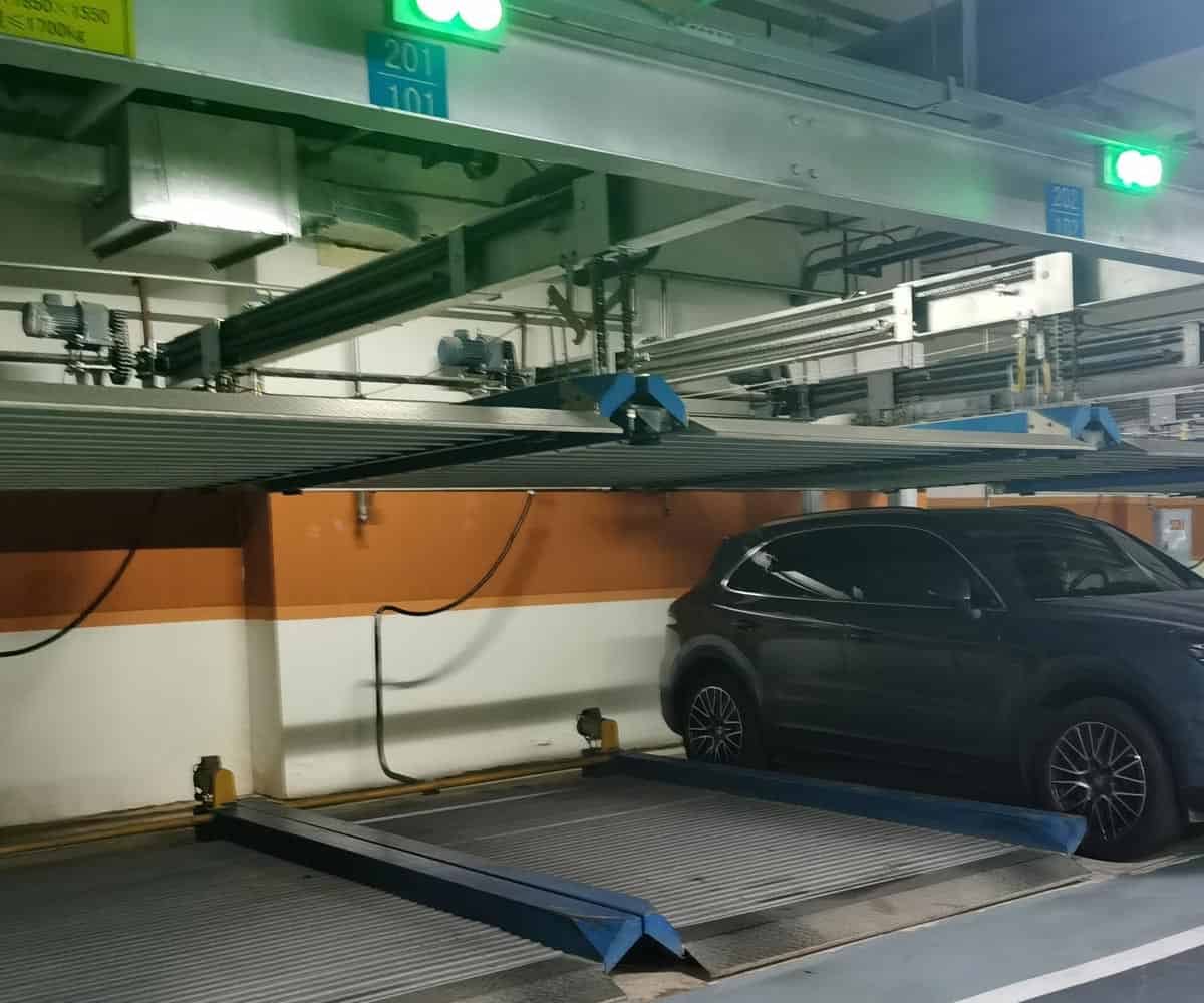 兩層機械式立體停車設備租用