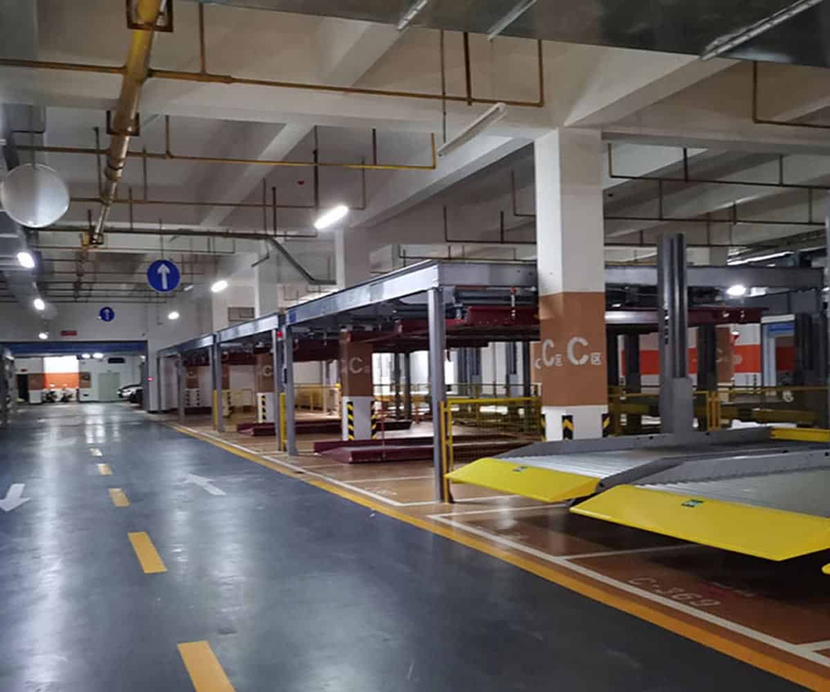 PSH升降橫移機械式立體車庫價格