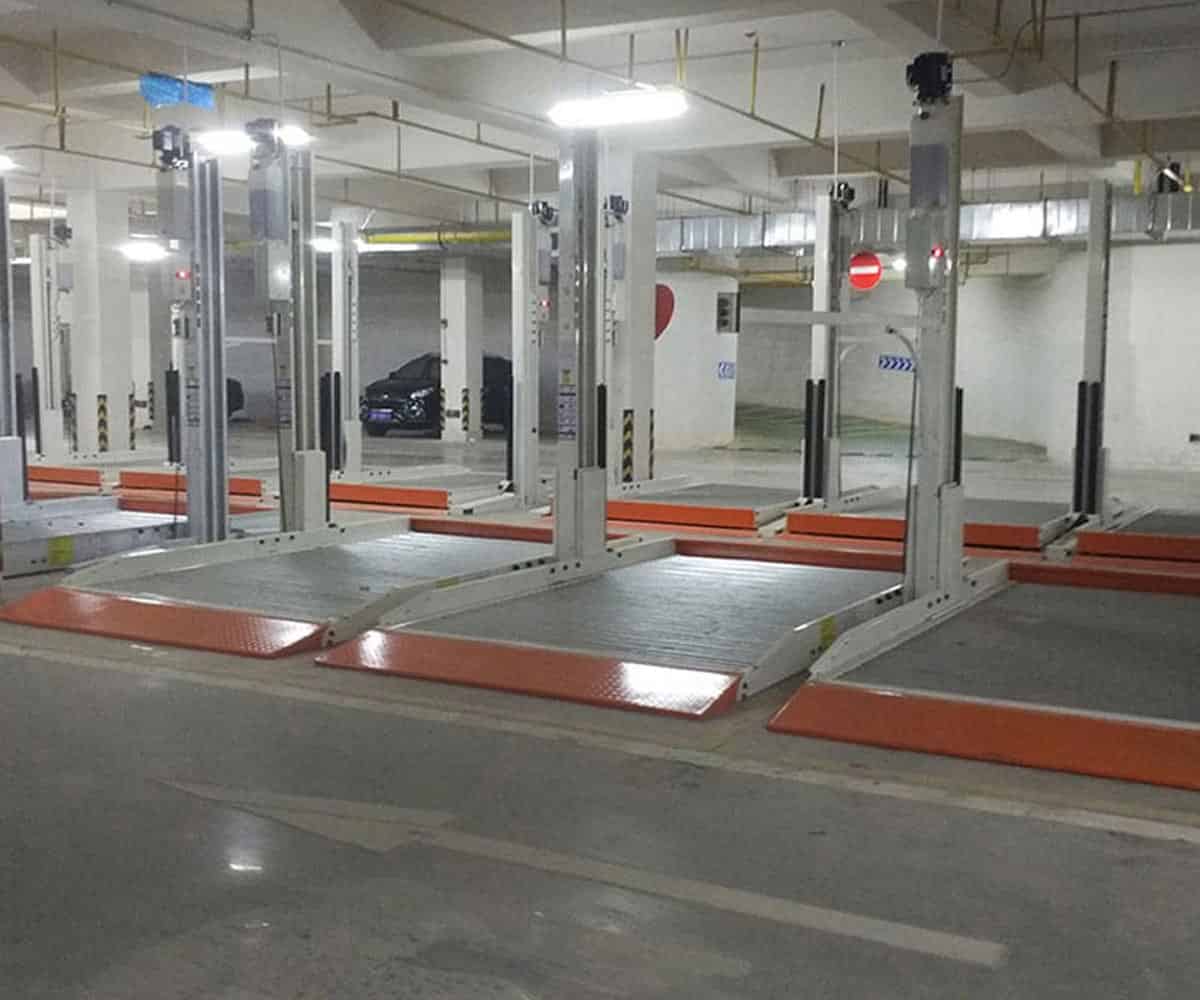 地下室簡易式立體停車維保