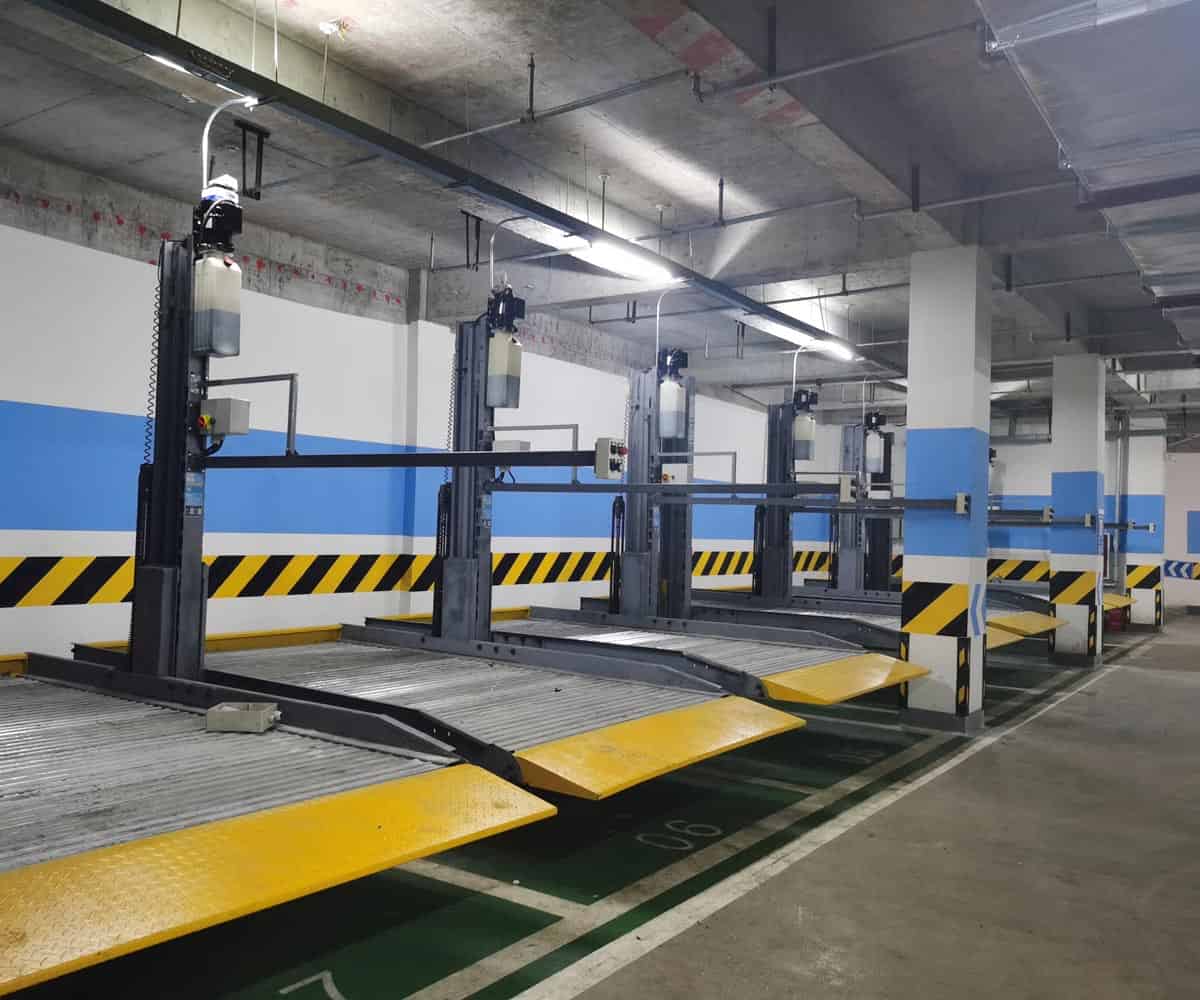 2柱立體停車設備